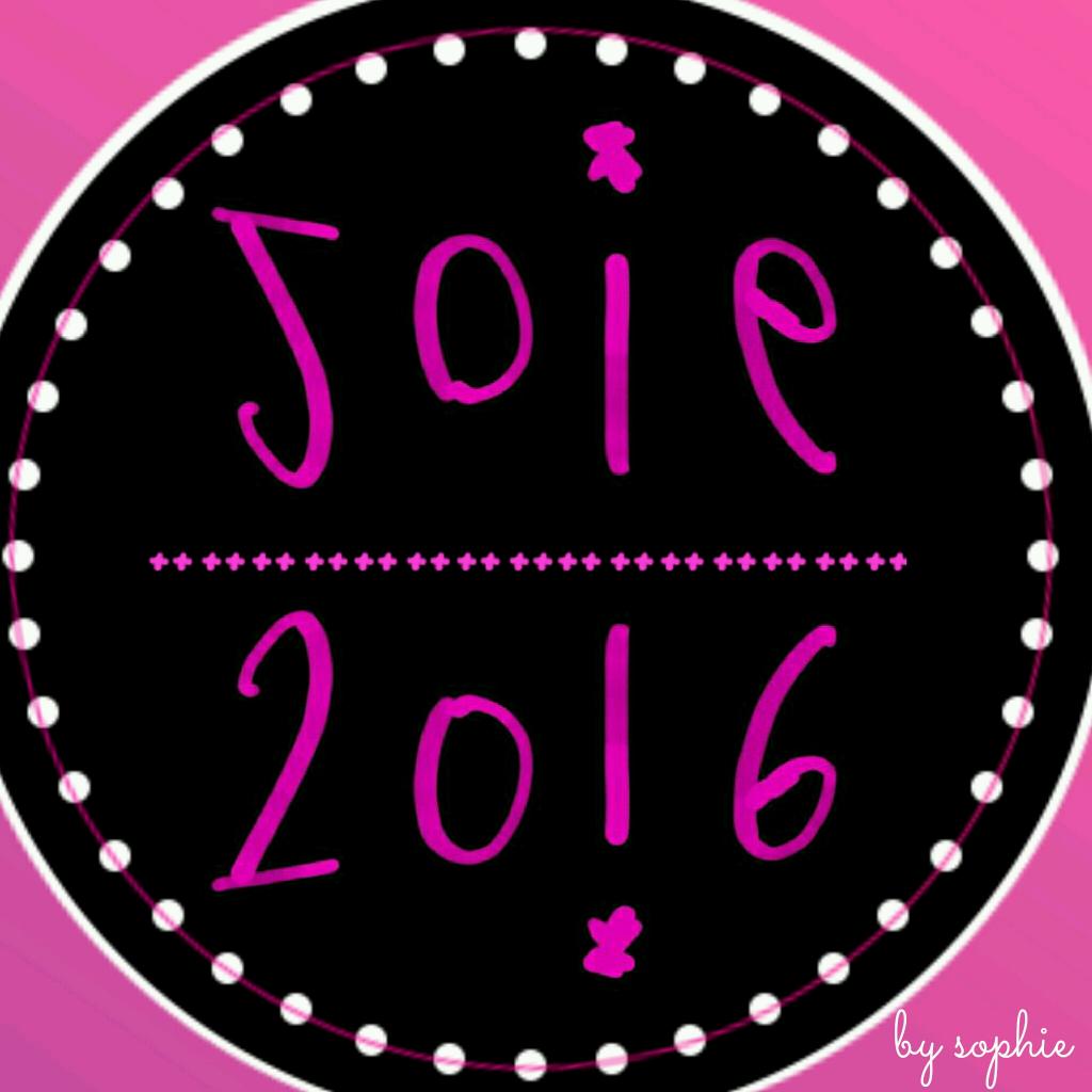 Belle année 2016