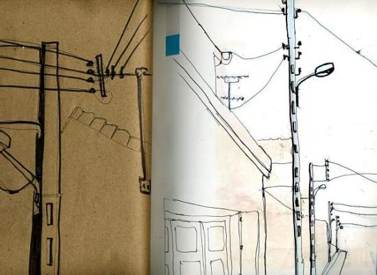 Promenades urbaines / Croquis