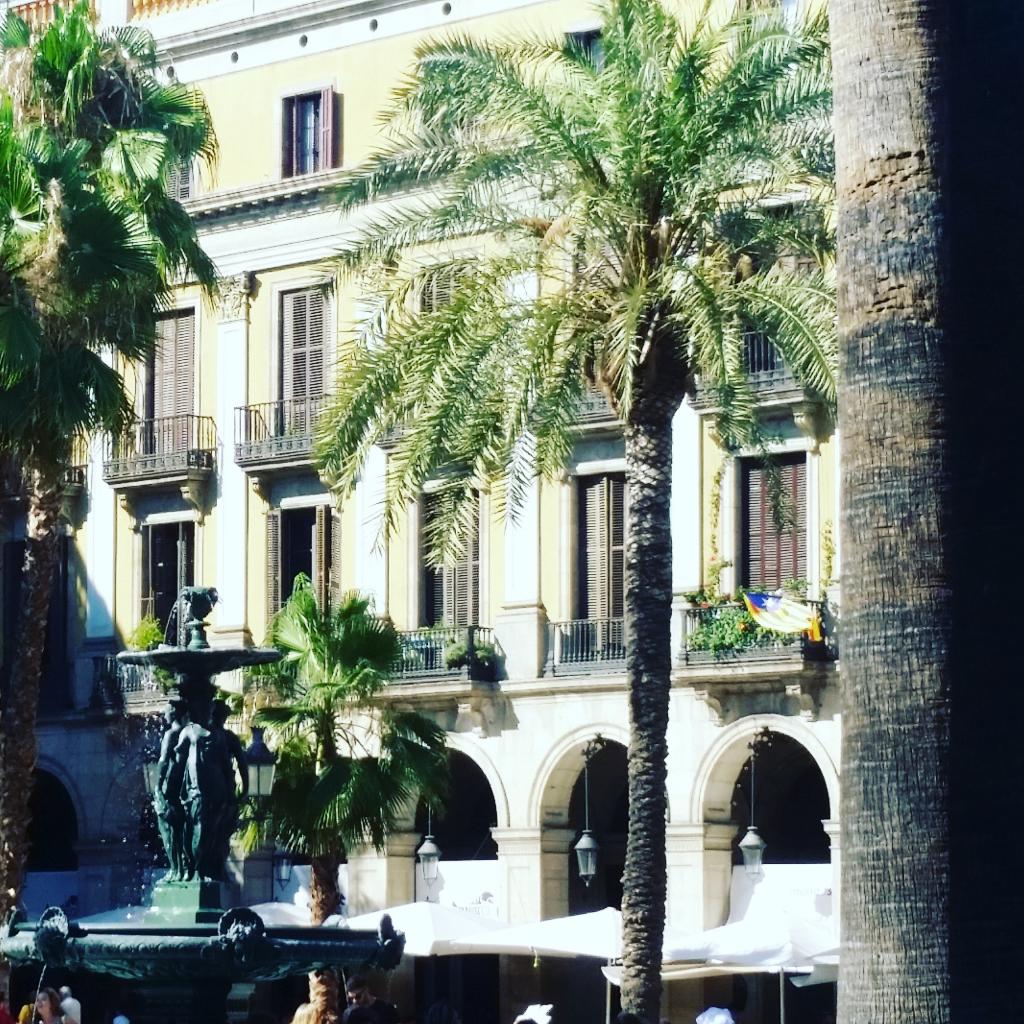 la plaça Reial